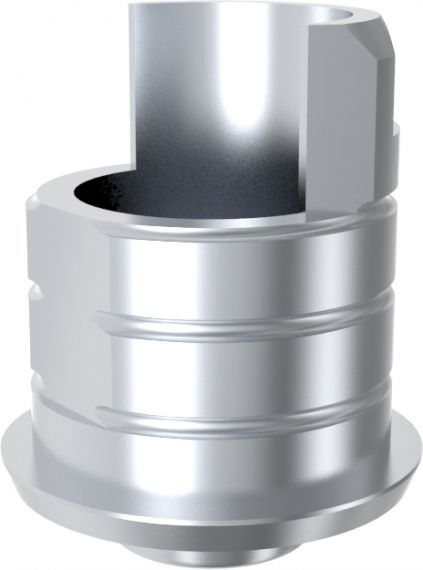 Bază de titaniu internă tip scurt fără hex - Compatibil NOBELBIOCARE® Replace Select™