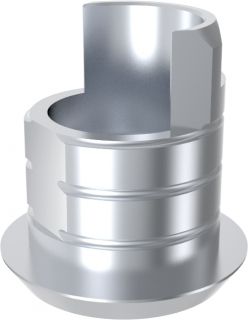 Bază de titaniu internă tip scurt fără hex - Compatibil BIOHORIZONS® External®