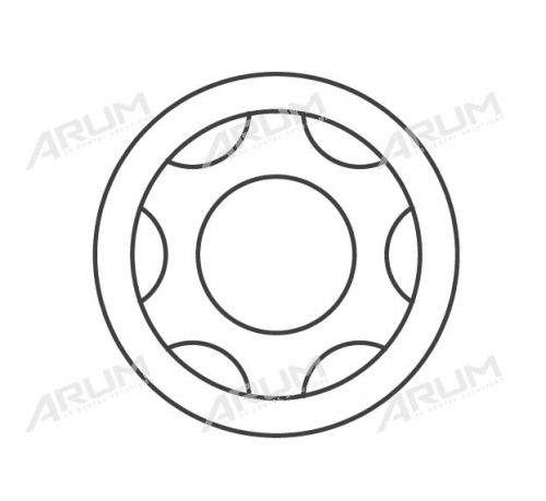 Șurubelniță ARUM cu Torx - 8mm