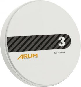 Disc Zirconiu translucent ArumSupreme alb 98 Ø x 12 mm